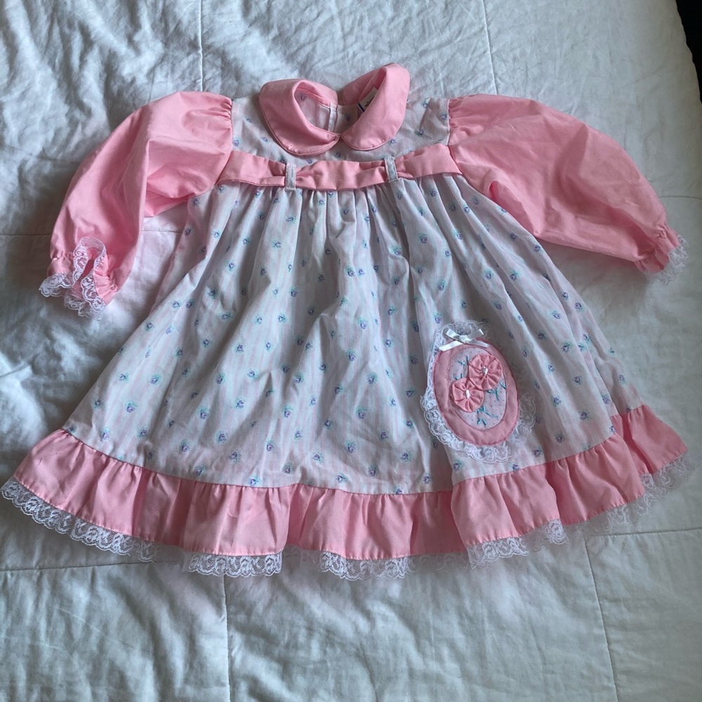 Vintage child’s dress. Size 3T on tag. Mayfair brand
